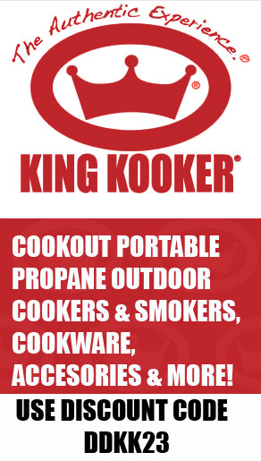King Kooker - Cookout Portable Propane Outdoor Cookers and Smokers, Cookware, Accessories and More!