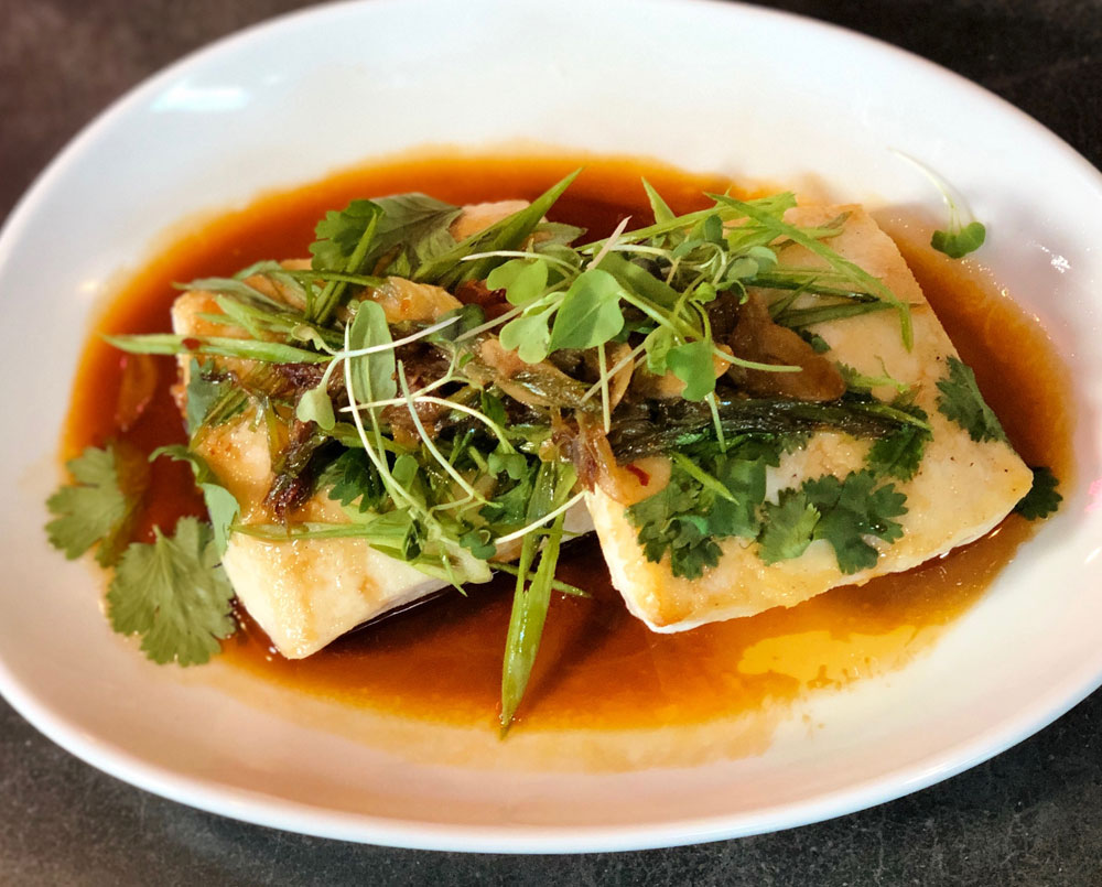 Cantonese Style Halibut